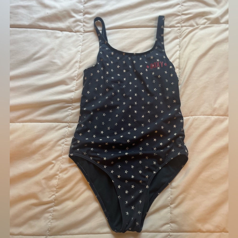Girls 10/12 Roxy one piece swimsuit 🇺🇸 print